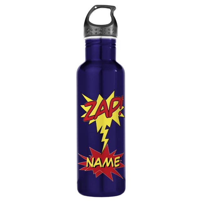 ZAP! custom Water Bottle (Front)