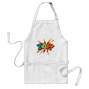 ZAP Fun Retro Comic Book Pop Art Adult Apron