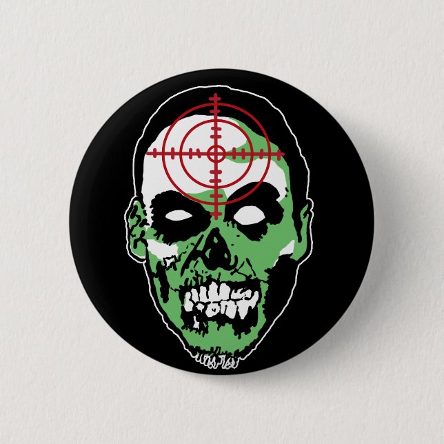 ZAP_logo_head Pinback Button (Front)
