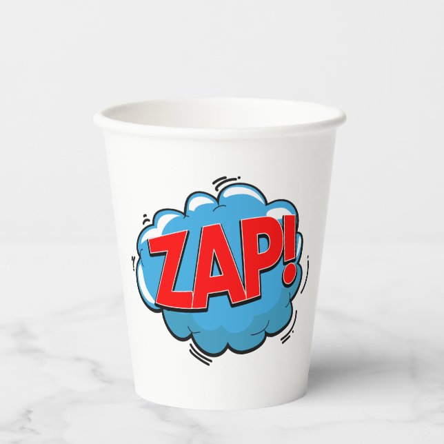 ZAP! PAPER CUPS (Front)