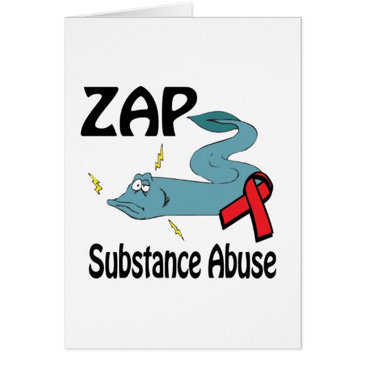 ZAP Substance Abuse Cards (Front)