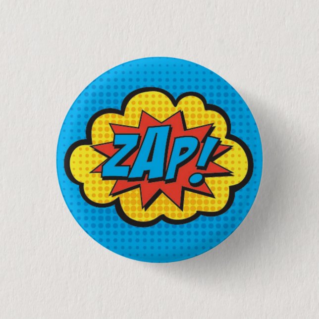 ZAP! Superhero Pin PC (Front)