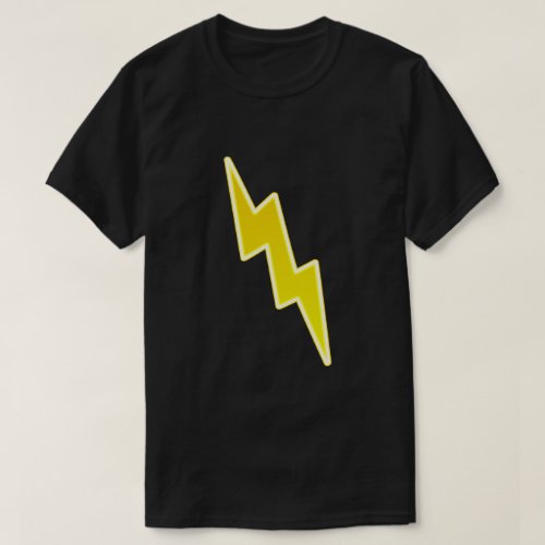 Zap _ Yellow Lightning Bolt T_Shirt