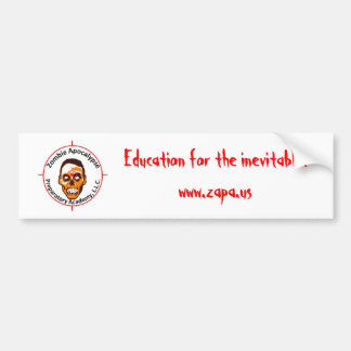 ZAPA Bumper Sticker