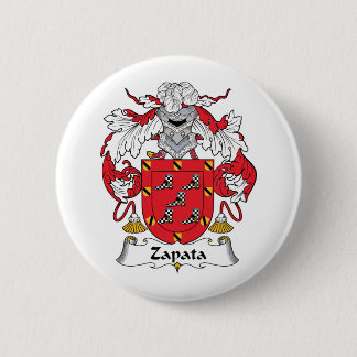 Zapata Family Crest Button