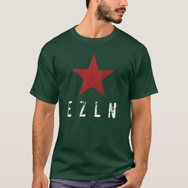 Zapatista Army of National Liberation - Customized T-Shirt (Front)