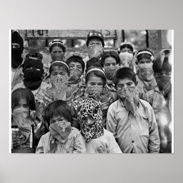 Zapatista Ninos Poster (Front)