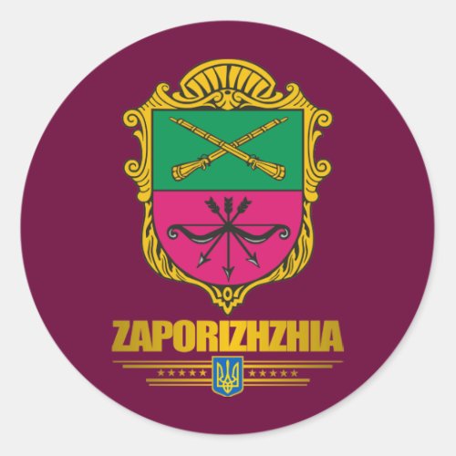 Zaporizhia Zaporozhye COA Stickers