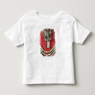 Zapotec pectoral the form of  mask representing toddler t-shirt