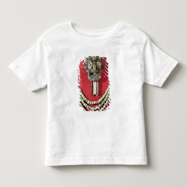 Zapotec pectoral the form of  mask representing toddler t-shirt (Front)