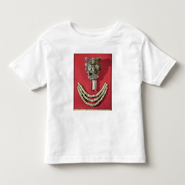 Zapotec pectoral the form of  mask representing toddler t-shirt (Front)