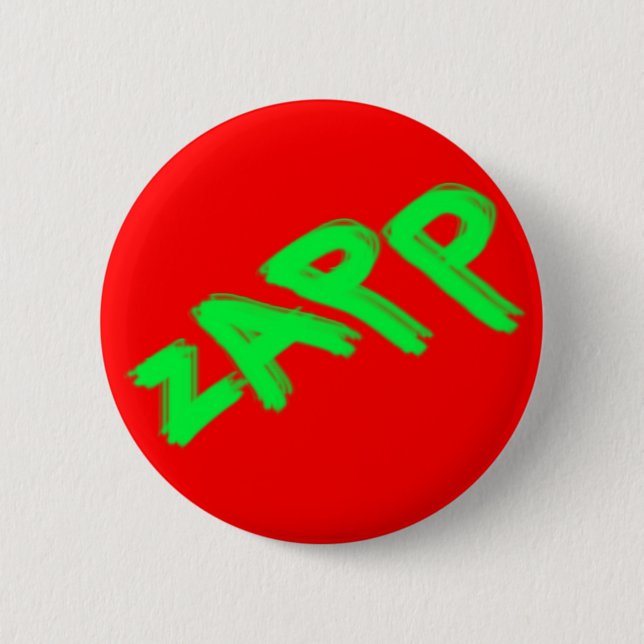 Zapp, 1960's Batman Nostalgia Button (Front)