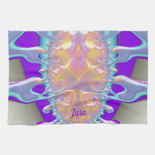 ZARA ~3D Paint Spill ~ Fractal Design ~ Kitchen Towel