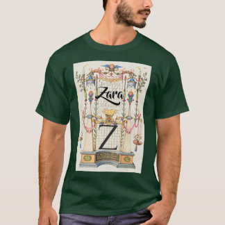 Zara Vintage and Modern Calligraphy Crafter Garden T-Shirt