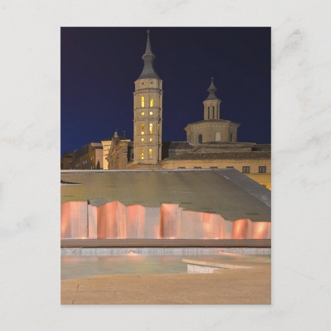 Zaragoza Fountain Postcard (Front)