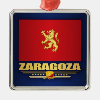 Zaragoza Metal Ornament by NativeSon01 at Zazzle