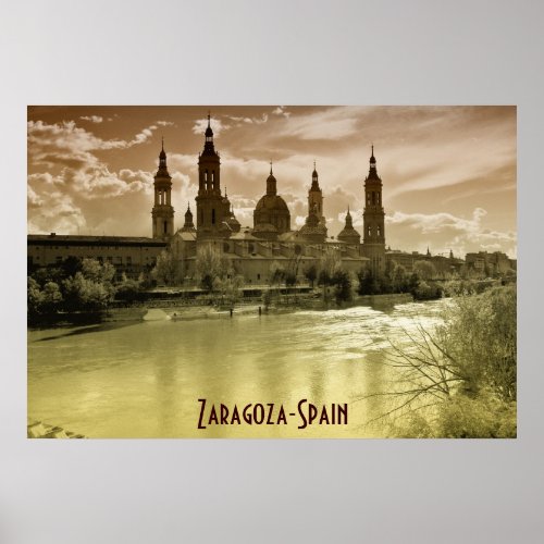 Zaragoza_Spain II Poster