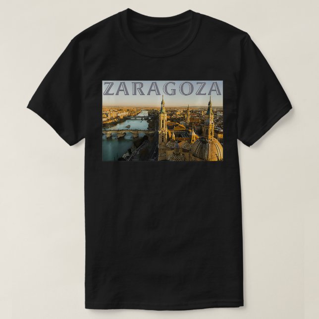 Zaragoza Spain Premium  T-Shirt (Design Front)