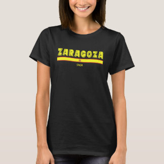 Zaragoza Spain Spanish Flag Espana Tourist Souve T-Shirt