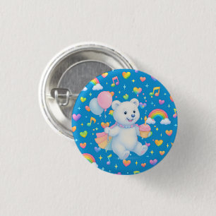 Zarah the Dancing Polar Bear • Buttons
