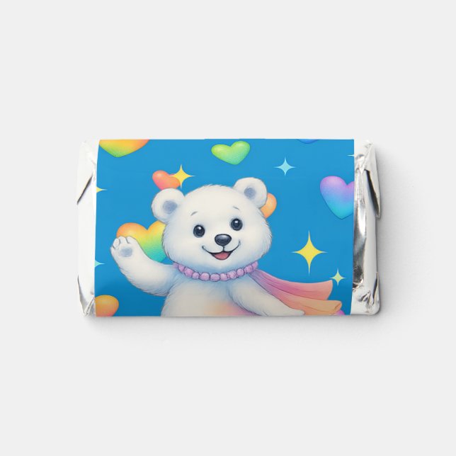 Zarah the Dancing Polar Bear — Paper Favors (Front)