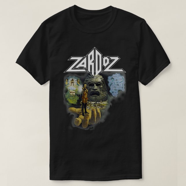 Zardoz Baseball Sleeve  T-Shirt (Design Front)