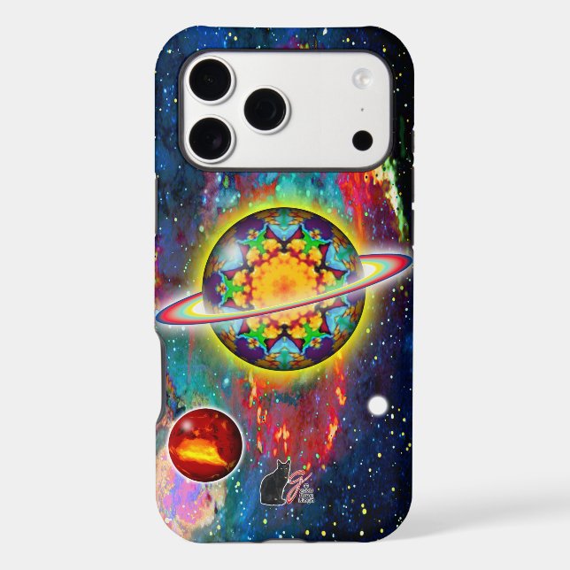 Zargon Orbz Tough Case-Mate iPhone Case (Back)