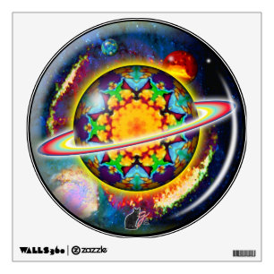 Zargon Orbz Viewport Lens Wall Decal