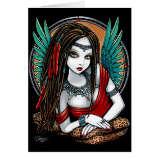 Zaria Tribal Aztec Mesoamerica Goddess Angel Fairy Cards