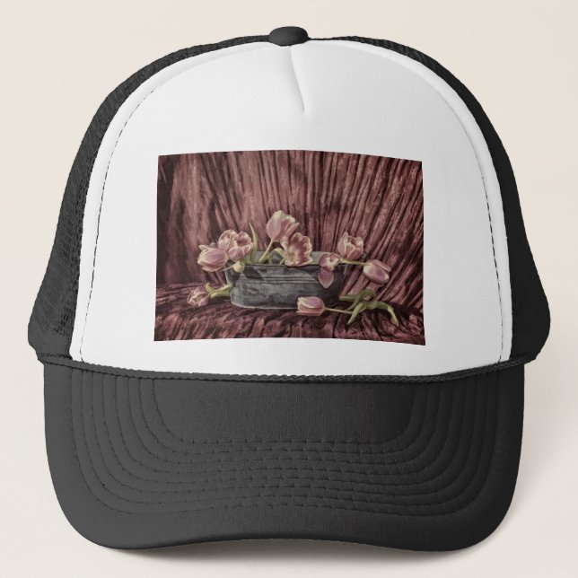 Zarte Tulpen Trucker Hat (Front)