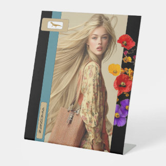 ZARZOMIA PEDESTAL SIGN