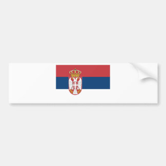 Zastava Srbije, Serbian flag Bumper Sticker