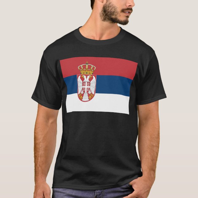 Zastava Srbije, Serbian flag T-Shirt (Front)
