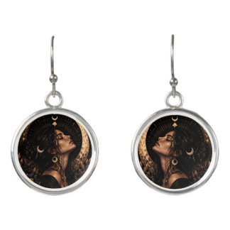 Zatarah's Moon A Earrings