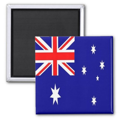 zAU002 AUSTRALIAN FLAG Oceania Fridge Magnet