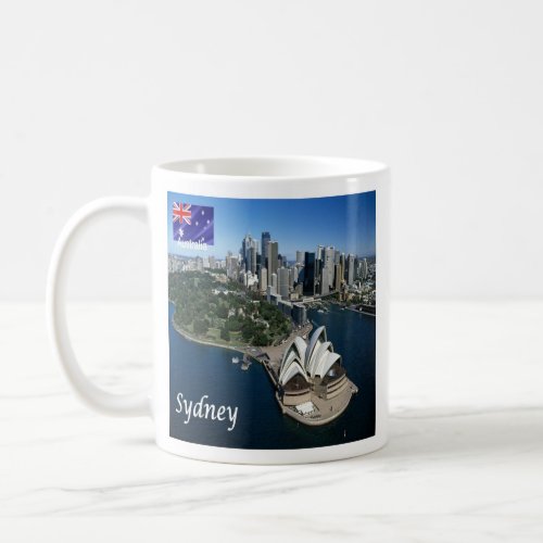 zAU026 SYDNEY Australia Opera House Coffee Mug