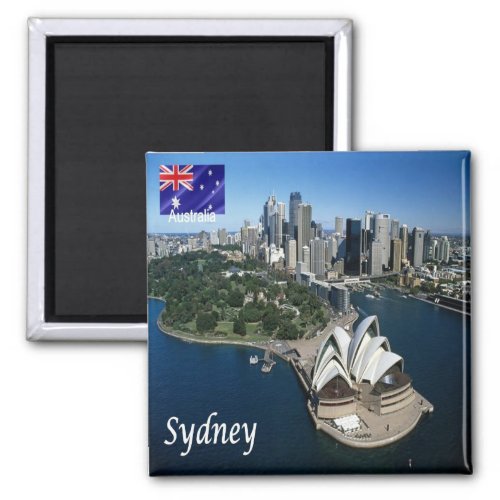 zAU026 SYDNEY Australia Opera House Fridge Magnet