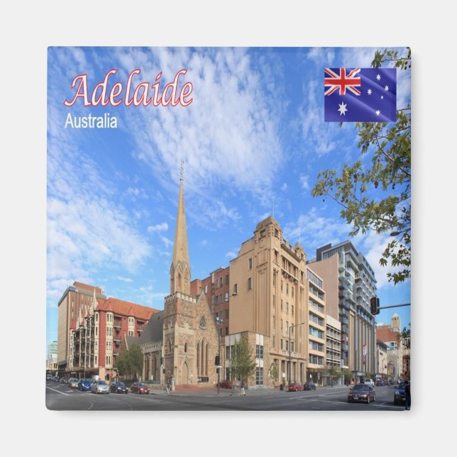 zAU085 ADELAIDE, Australia, Oceania, Fridge Magnet (Front)