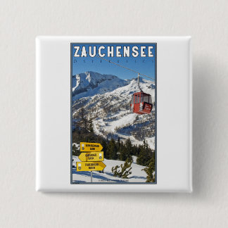 Zauchensee Ski Resort Pinback Button