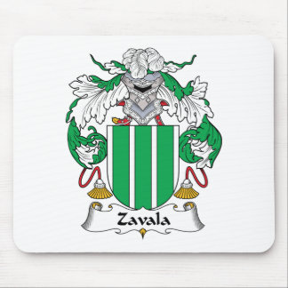 Zavala Family Crest Mouse Pad