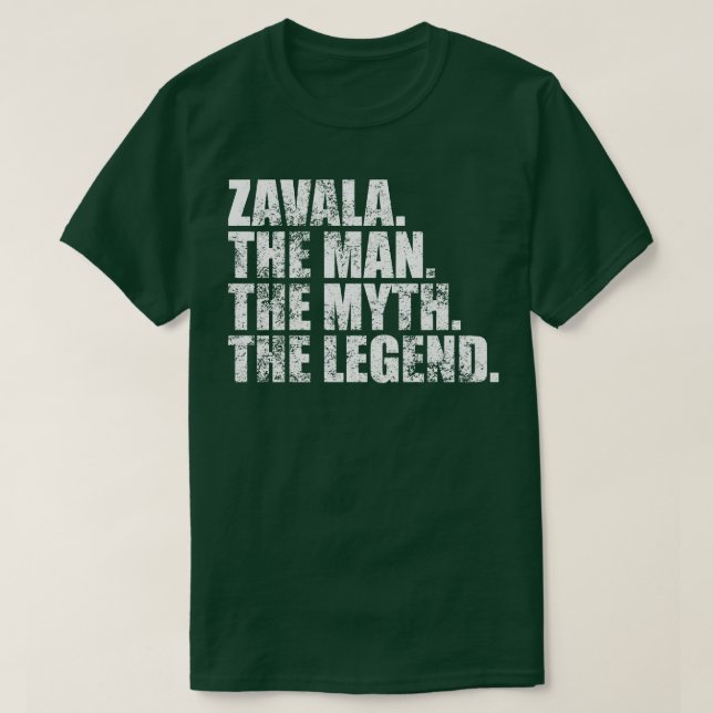 ZavalaZavala Family name Zavala last Name Zavala S T-Shirt (Design Front)