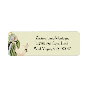 Zaviera in Green and Olive Label