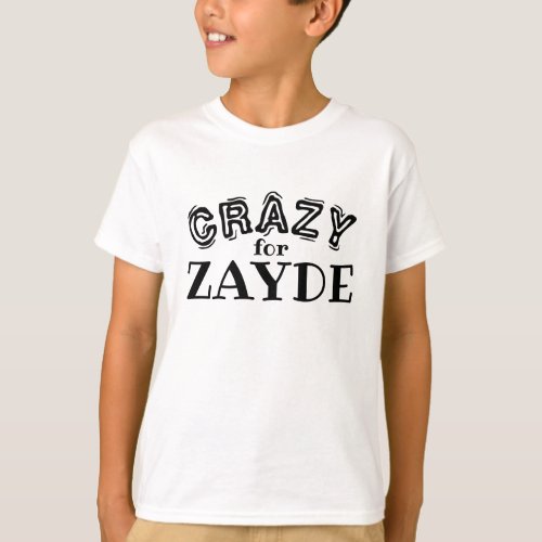 Zayde Zaidy Fathers Grandparents Day Gift T_Shirt