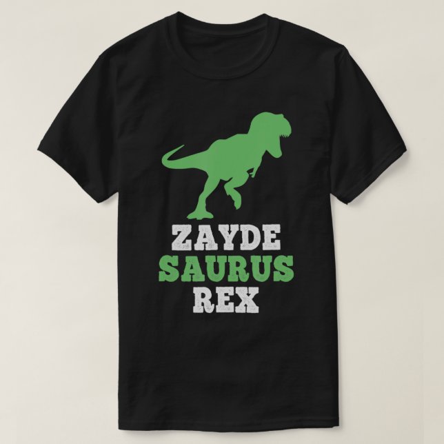 ZaydeSaurus Re Funny Dinosaur ZaydeSaurus Gift Fat T-Shirt (Design Front)