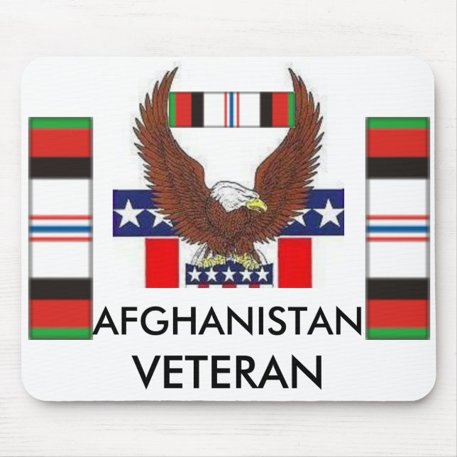 zaz-AFGHANISTAN/VETERAN Mouse Pad (Front)