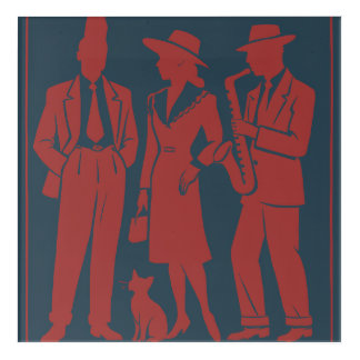 Zazous Gift Tag Acrylic Print