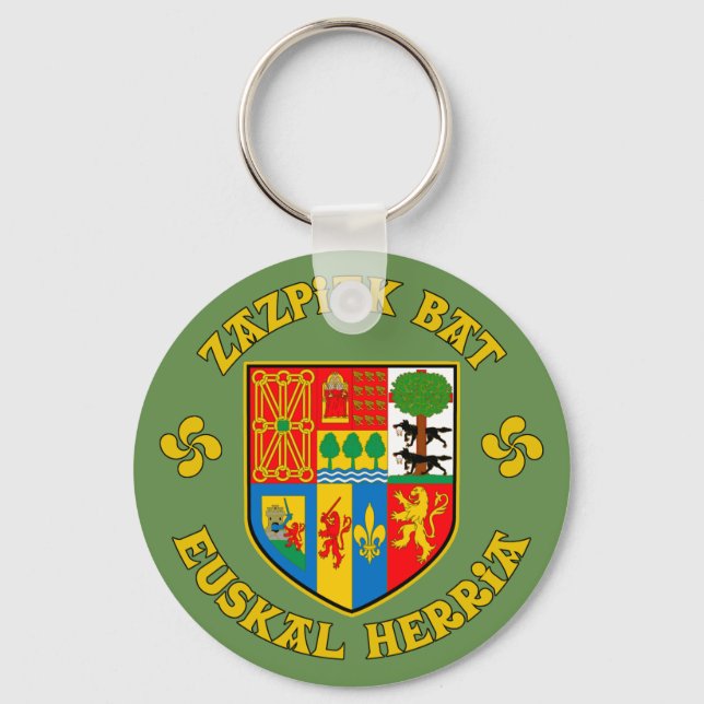 Zazpiak Bat Keychain (Front)