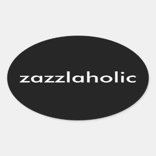 Zazzlaholic Oval Sticker