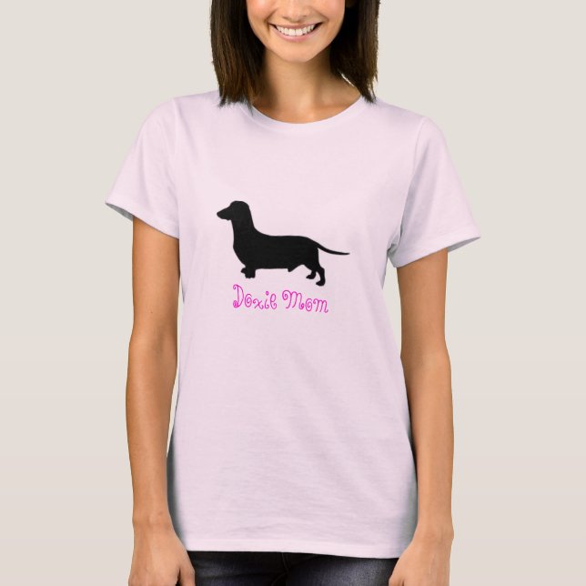 zazzle1, Doxie Mom T-Shirt (Front)