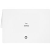 Zazzle 1 cards (Back Horizontal)